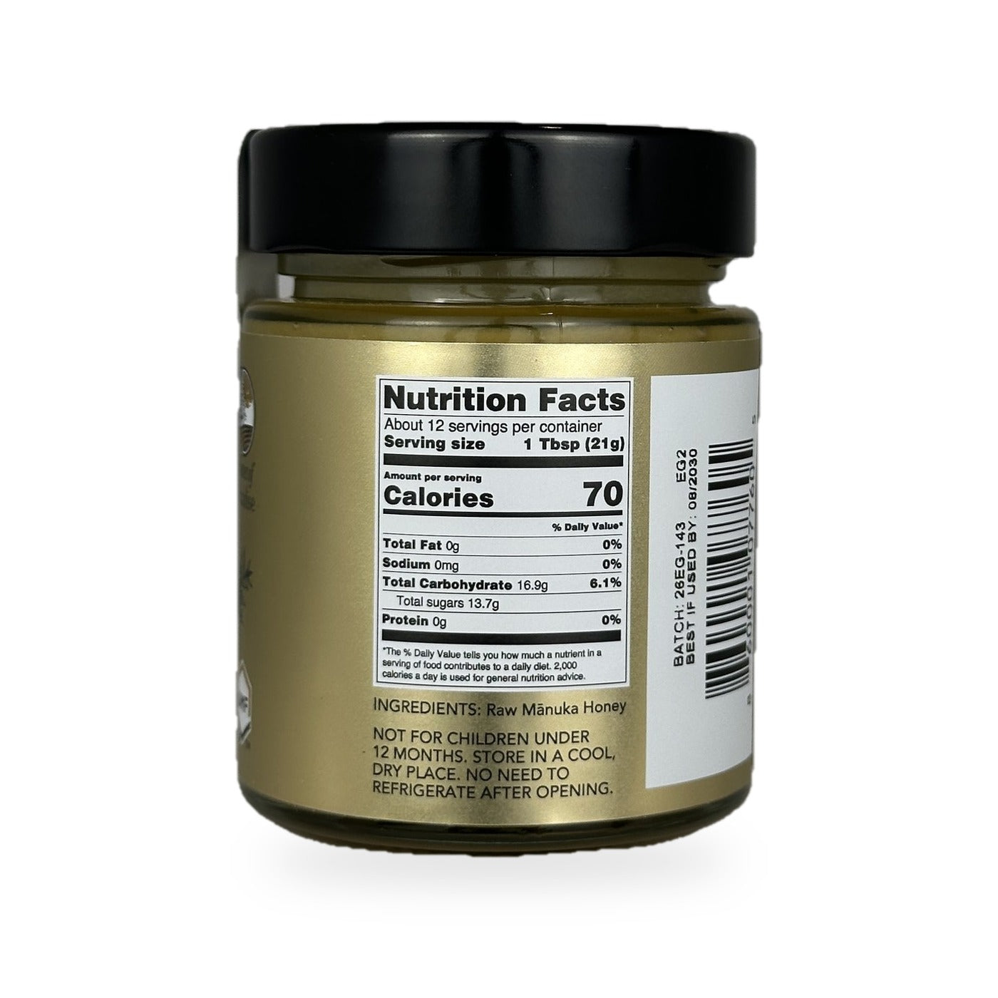 Raw Mānuka Honey UMF 15+