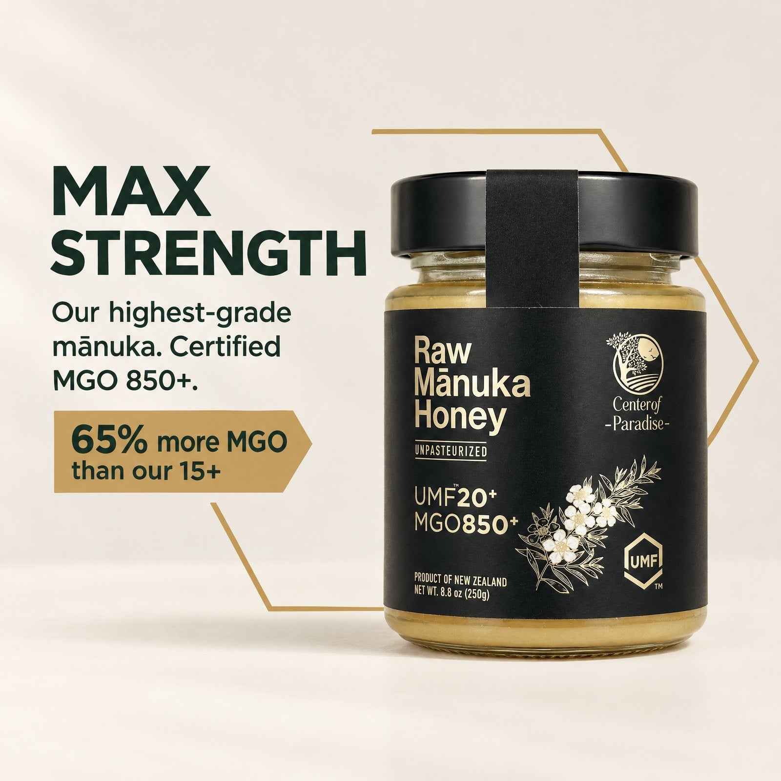Raw Mānuka Honey UMF 20+