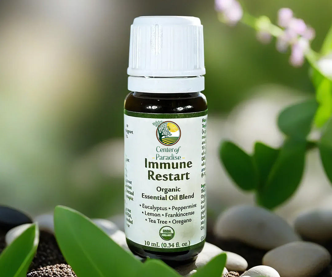 Immune Restart, Organic Essential Oil Blend