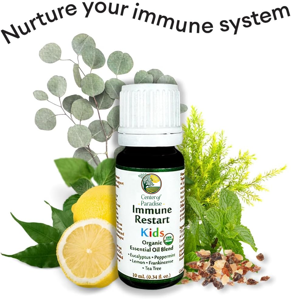Immune Restart Kids, Organic Essential Oil Blend