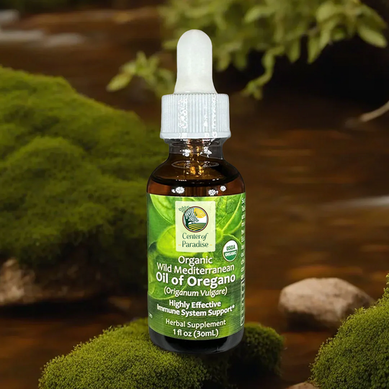 Wild Mediterranean Oil of Oregano - Organic
