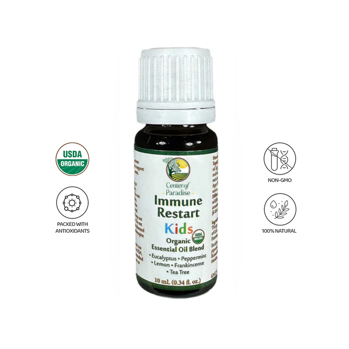 Immune Restart Kids, Organic Essential Oil Blend