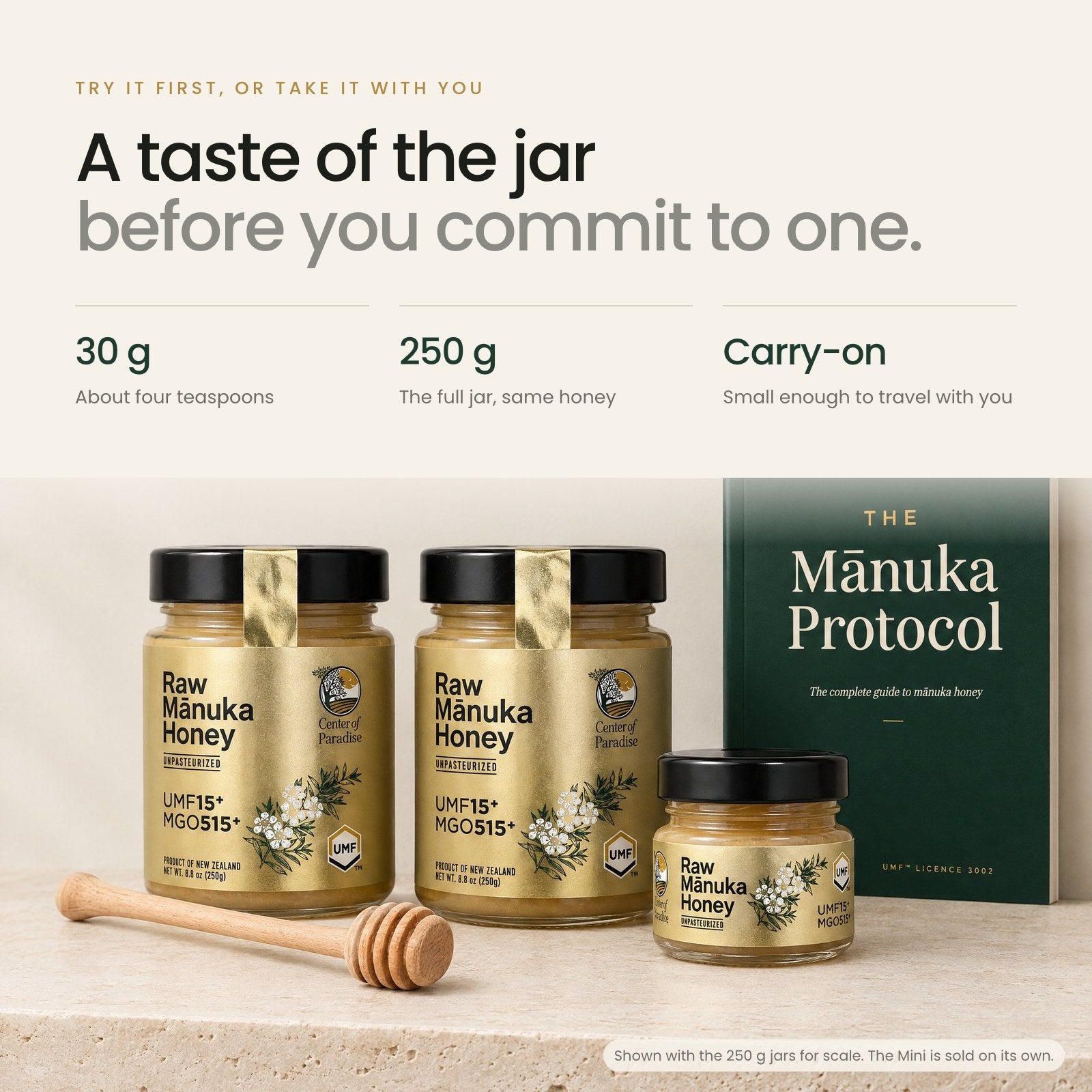 Raw Manuka Mini UMF 15+|MGO 515+