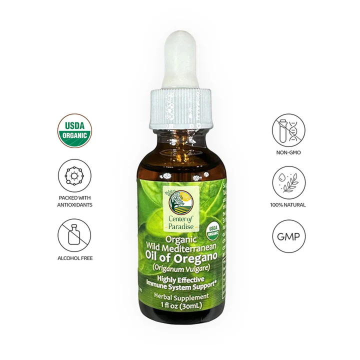 Wild Mediterranean Oil of Oregano - Organic