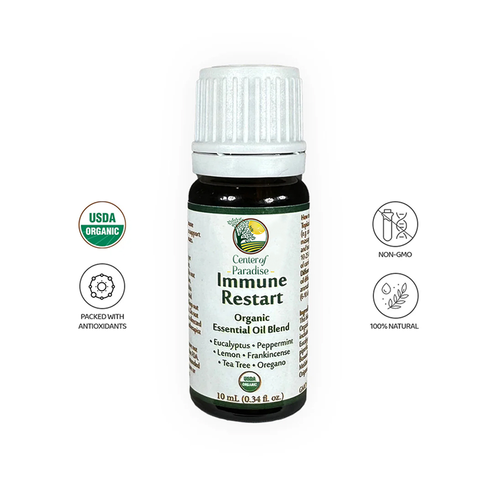 Immune Restart, Organic Essential Oil Blend
