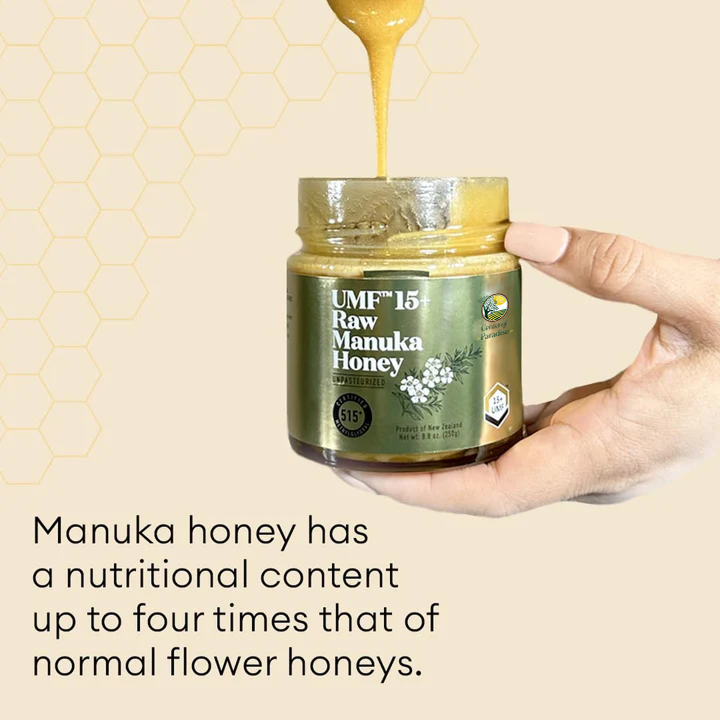 Raw Manuka Honey UMF 15+ MGO 515+