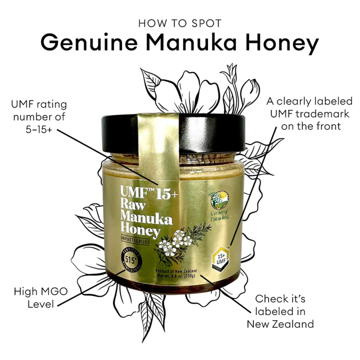 Raw Manuka Honey UMF 15+ MGO 515+