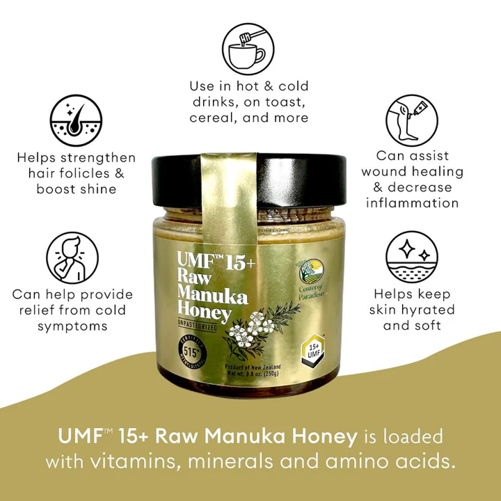 Raw Manuka Honey UMF 15+ MGO 515+