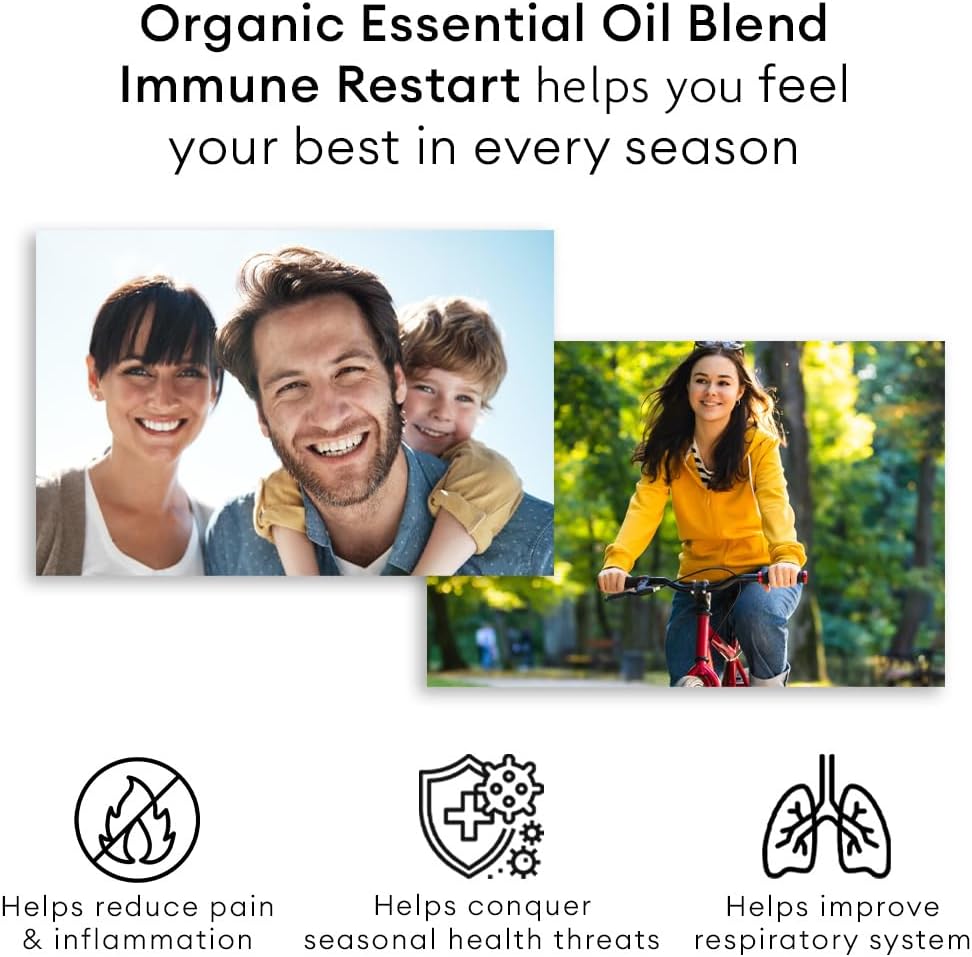 Immune Restart, Organic Essential Oil Blend