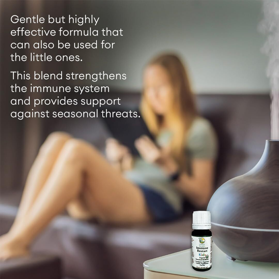 Immune Restart Kids, Organic Essential Oil Blend