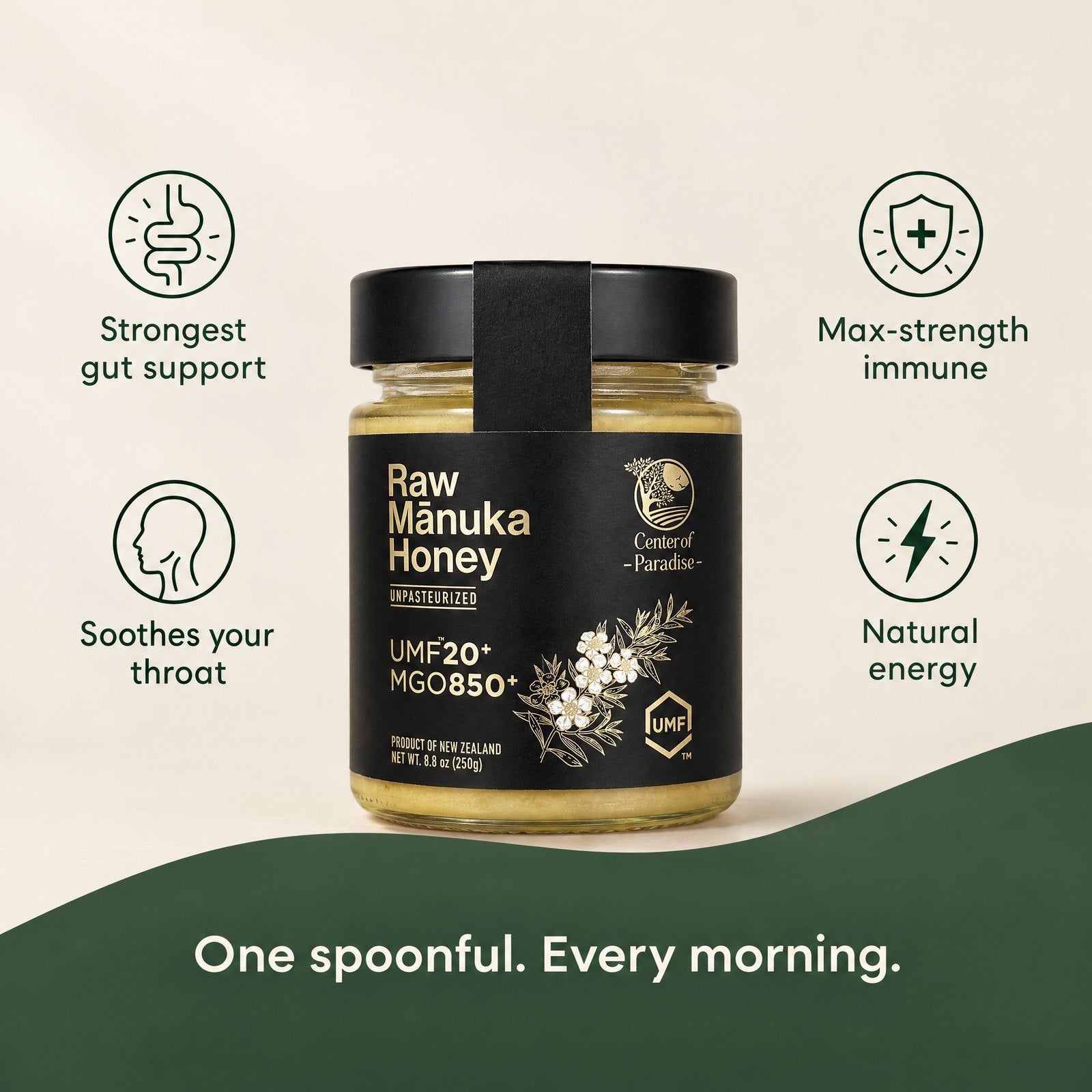 Raw Mānuka Honey UMF 20+