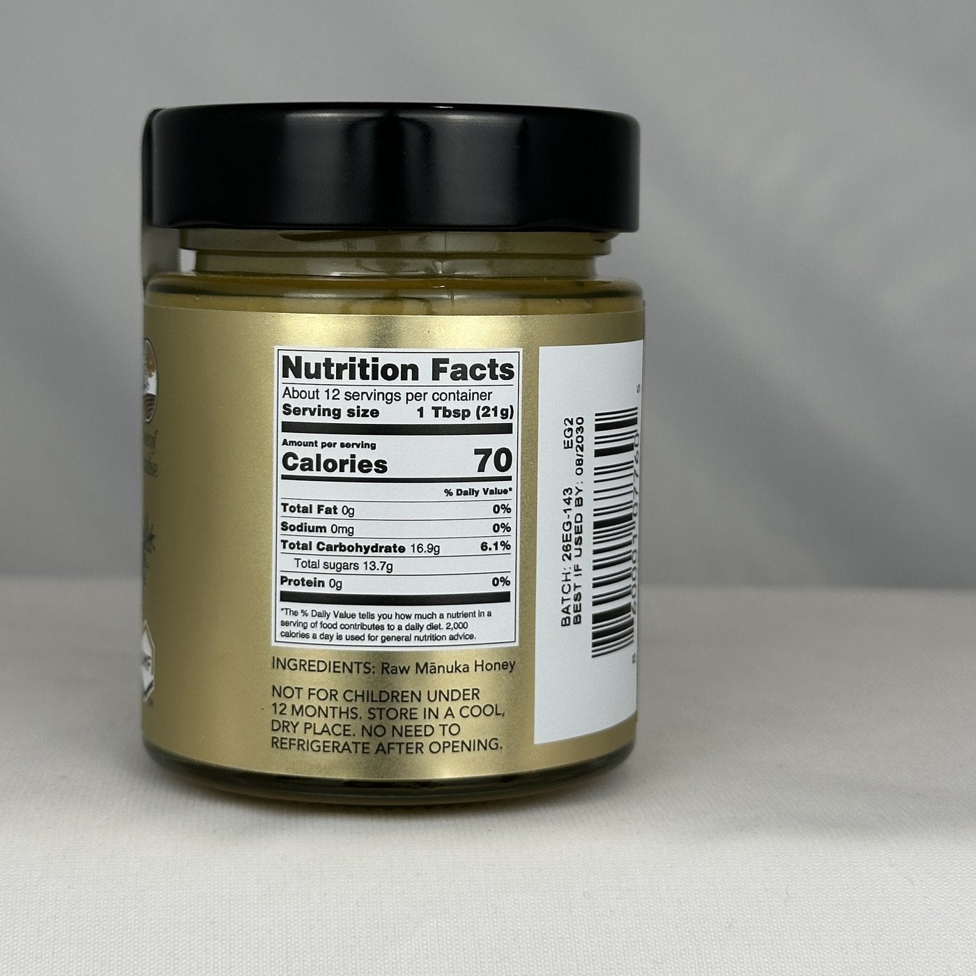 Raw Mānuka Honey UMF 15+